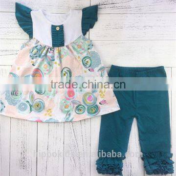 HOT sale custom design useful gril baby outfits