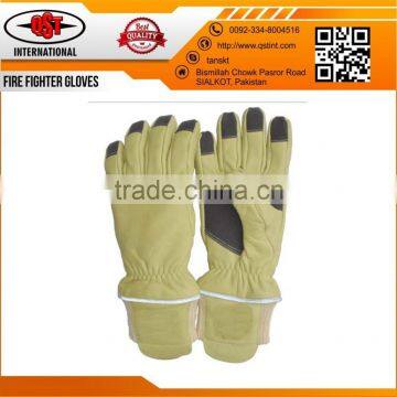 Hand Safety Fire Fighter Working Gloves Fireman Gloves