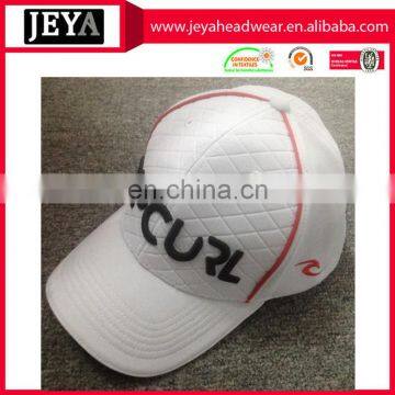 JEYA Raised Embroidery Sandwish Visor Baseball Cap Piping Snapback Cap photo-2