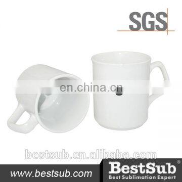 JS Coatings Sublimation Mugs 9oz Blank Coated Mug With Special Handle B501