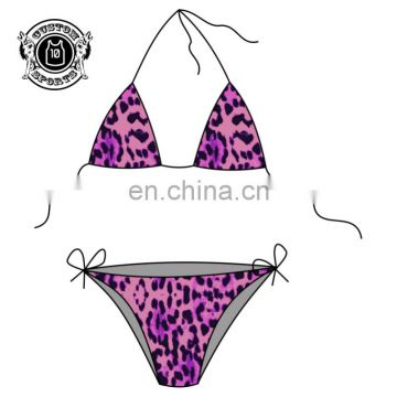 2016 OEM custom made sexy bikini for women