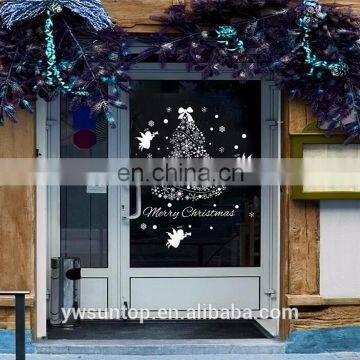 Christmas Snowflake Tree and Angel Removable Window/Wall Sticker Christmas Decoration