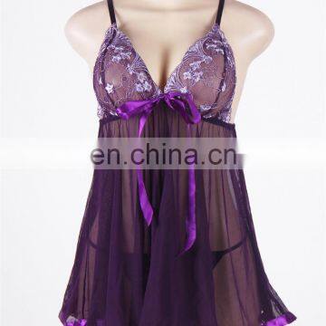 Sexy See Through Women Enchanting Sleepwear photo-3