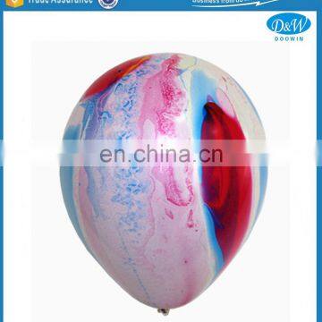 Party Marble Latex Balloons