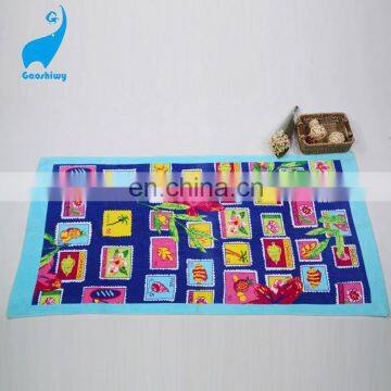 Promotional Luxury Custom Printed Cotton Beach Towel With Game photo-2