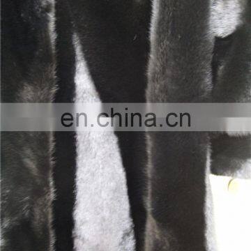 Wholesale Lastest Luxury Soft Mink Coat Jacket Hooded Woman Long Mink Fur Coat With Prices photo-5