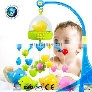 HICI Baby Mobile Toys Wholesale Promotional Plastic Musical Baby Bed Bell