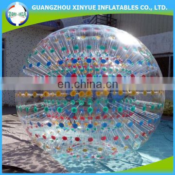 Super quality inflatable human sized body zorb bubble ball