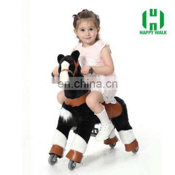 HI CE kid riding horse toy, toy horse on wheels, toy horses that walk