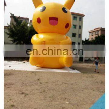 High Standing Giant Inflatable Pikachu. Inflatable Pikachu Attractive Event
