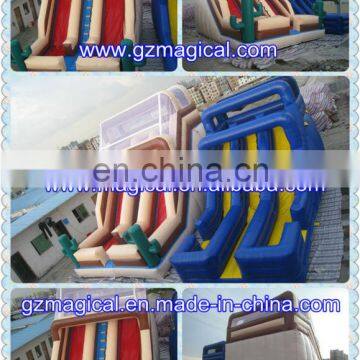 Giant inflatable water slide for adult / adult inflatable slide