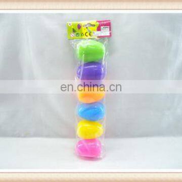 colorful egg toy clear plastic easter egg