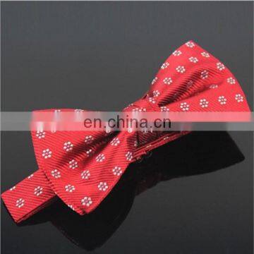 Large Size 100% Silk Woven Bow Tie