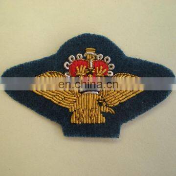 Hong Kong Bullion Hand Embroidered Badges