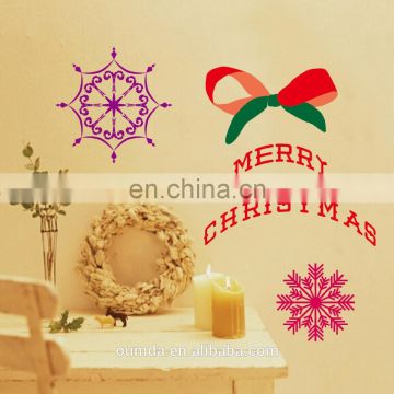 Christmas custom removable wall stickers