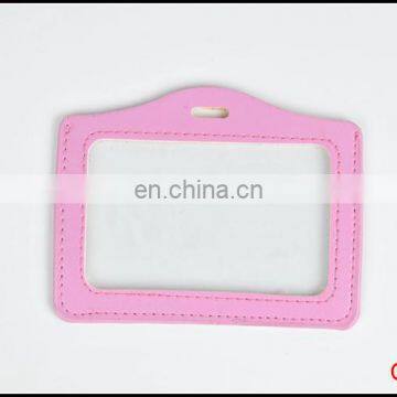 Factory Supply Good Quality Leather Name ID Card Holder photo-6