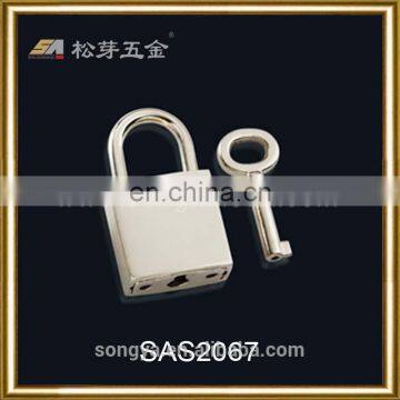 Custom Metal Box Lock, Metal Hardware Lock For Cosmetic Box, Metal Padlock For Box photo-2