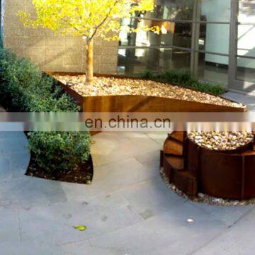 Decorative Corten Steel Planter Wholesale / Corten Steel Siding