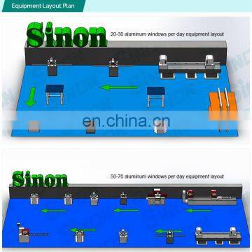 Automatic Single Head Single Mitre Aluminium Alloy Window Cutting Saw photo-7