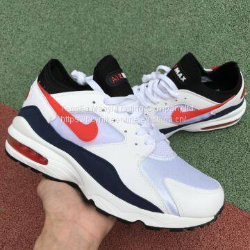 Nike Air Max 93 in white nike shoes for men on sale