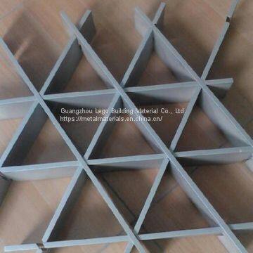 Aluminum Grille Lattice Indoor Metal Grid Ceilings Aluminum