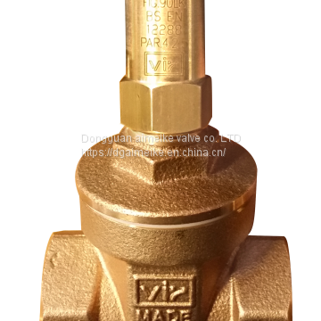 90LK Color Yellow & Red High-grade Brass PN16 Bress Gate Valves