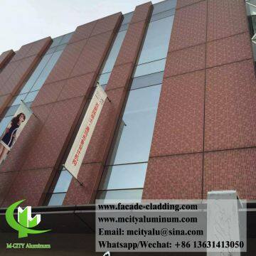 Factory price 3.0mm aluminum facade solid aluminum panel metal cladding panel supplier in Foshan, China