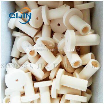 Can be customized 92%95%97%99% alumina ceramic shaped pipe fittings