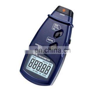 Hot sell! SM6234E Digital Photo electric tachometer with auto memory function