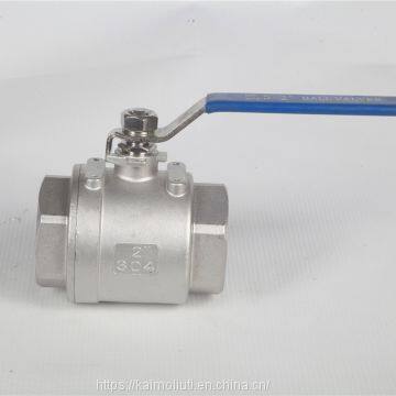 CF8 Full Port Thread Screw Ball Valve photo-3