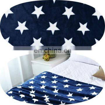 Polyester Material Printed Flannel Fleece Blanket photo-2