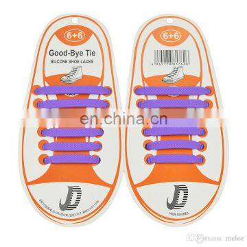 12PCs/ Pack New Unisex Kids Athletic Running No Tie Shoelaces Elastic Silicone Shoe Lace All Sneakers Fit Strap 13 Colors photo-7