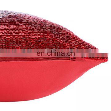 Amazon Top Seller 2019 Lovely Heart Pattern Sequin Decorative Cushion/pillow photo-5