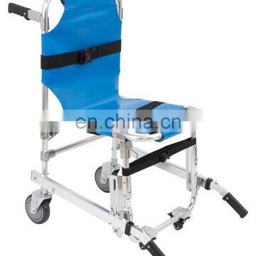 High quality aluminum alloy folding stair chair stretcher lift up and down stairs