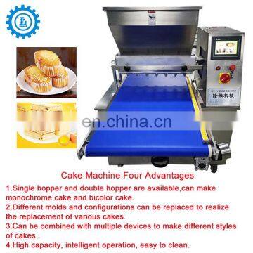 Full Automatic Swiss Roll Cake Making Machine Cake Depositor Machine