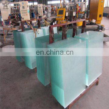 4mm Thick Etching Frosted Glass Fence Panels Price