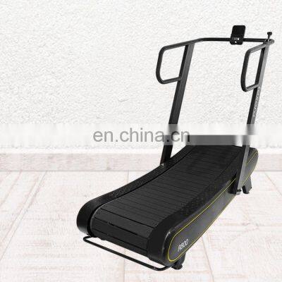 self-powered treadmill home fitness non-motorized curved manual treadmill  home use running machine  for home use