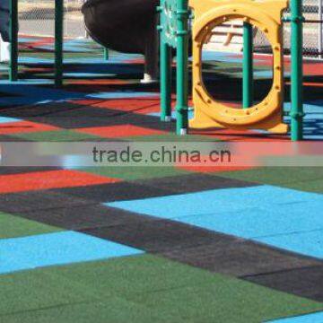 recycled tire flooring/ playground rubber flooring