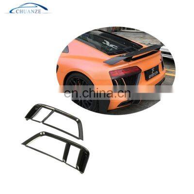 Carbon Fiber R8 Rear Bumper Pins for Audi R8 Spyder Convertible 2-Door 2016-2018