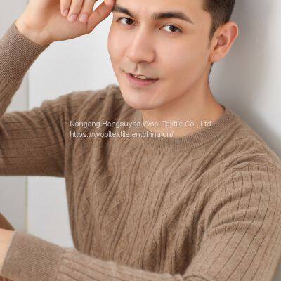 Autumn Cashmere Sweater/Crew Neck Men′s Cashmere Sweater For Keep Warm photo-3