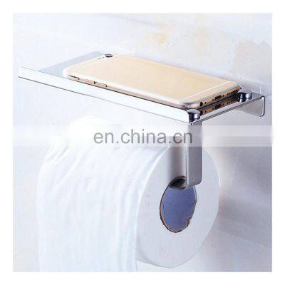 Wall Mount Tissue Roll Holder Mounted Toilet Tissue Paper Roll Storage Holder Paper Storage Stand