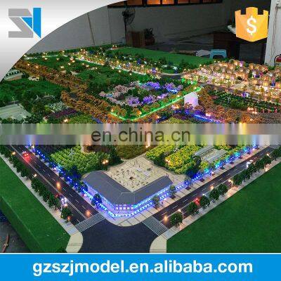 Ho scale train model for master planning building construction , architecture model scale