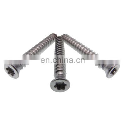 stainless steel countersunk flat head fixing machine Screws