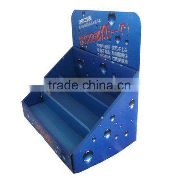 Recyclable raw material hot sale cardboard fishing rod display rack