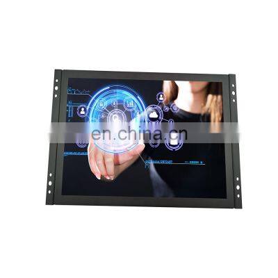 Lcd Monitors 8 Inch Metal Case Monitoring Camera Industrial Frame Stand Holder Car Av Connector Cctv Studio Monitor