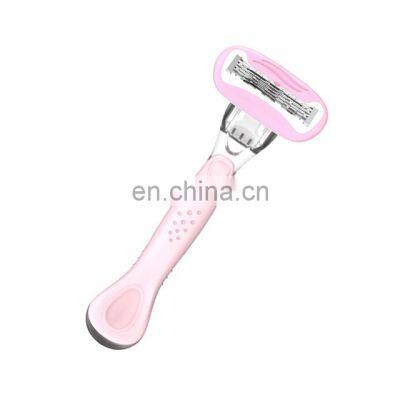 Feminine skin care hair removal  Used in hotels Disposable razor with five blades