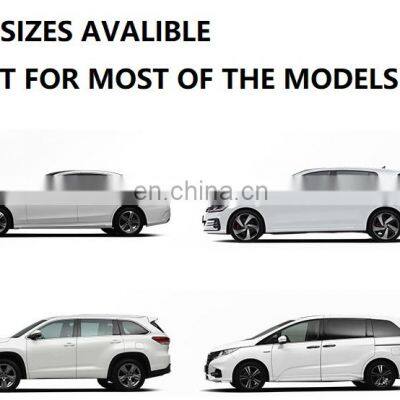 Waterproof Black Polyester UV Protection Car Sunshade Net Top Cover Universal Car Cover photo-3
