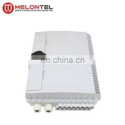 MT-1416 Fully loaded wall mount type outdoor 24 core small FTTH fiber optic access terminal box