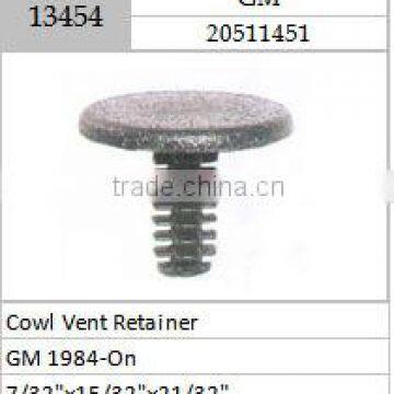 COWL VENT RETAINER GM:20511451