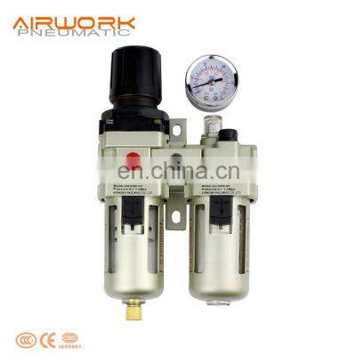 SMC type AC series filter regulator and lubricator assembly pneumatic air service unit